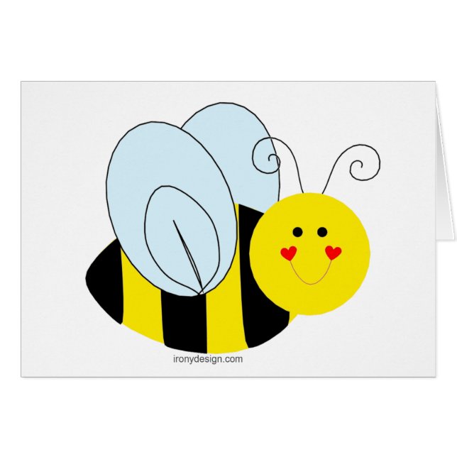Cute Bee (Anverso (Horizontal))