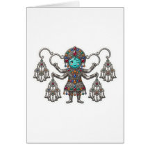 Cute Berber Amazigh Fíbula Khalla Kawaii Pegatina