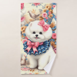 Cute Bichon Frisé Seamless