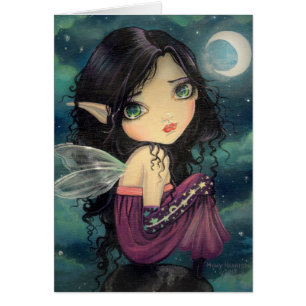Cute Big eye Gótico Fantasy Art