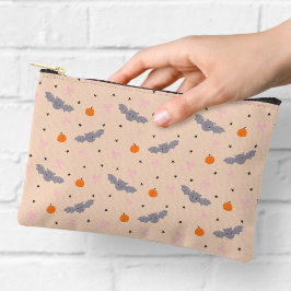Cute Bolso De Cremallera Con Patrón De Murciélago