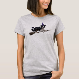Cute Border Collie Bruja Camiseta