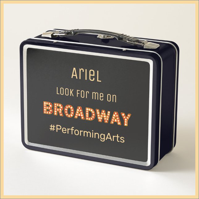 Cute Broadway Rising Star Metalizado Lunch Box (Subido por el creador)