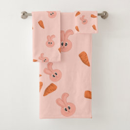 Cute Bunny and Carrot Pattern