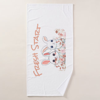 Cute Bunny Towel