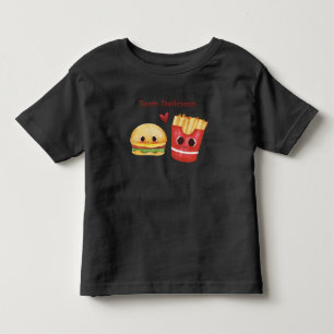 Cute Burger & Fries Camiseta de bebé para mejores