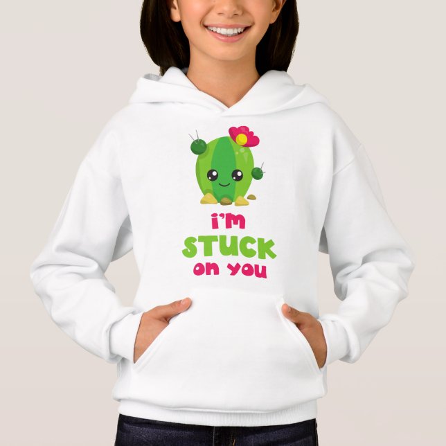 Cute Cactus, Kawaii Cactus, estoy atrapado en ti (Anverso)