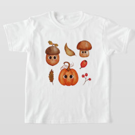 Cute Camiseta De Amigos De Otoño Para Niños | Kawa