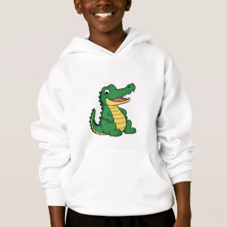 Cute Camiseta de Capucha de Lagarto de Dibujos Ani