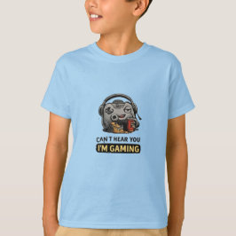 Cute Camiseta Gráfica de Humor Raro