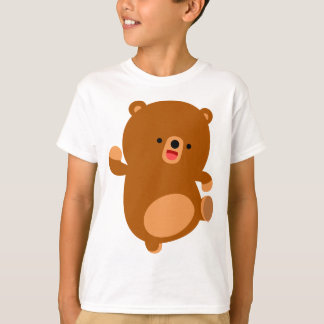 Cute Camiseta infantil de oso de dibujos animados