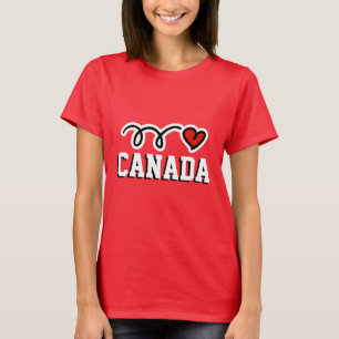 Cute Canadá a los camisetas   Orgullo canadiense