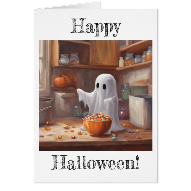 Cute Candy Thief Card (Frente)