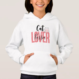 Cute Cat Lover Chica de nombre personalizado Pullo