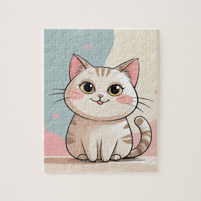 CUTE CAT PUZZLE (Vertical)
