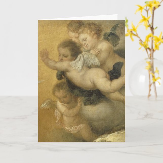 Cute Cherubs detalle de una anuncio - Bella Artes (flor amarilla)