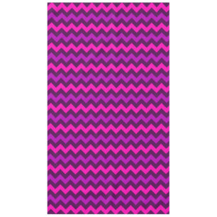 Cute Chevrons rosados púrpura grandes manteles