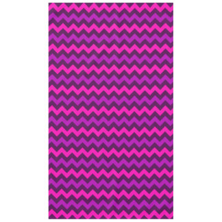 Cute Chevrons rosados púrpura grandes manteles