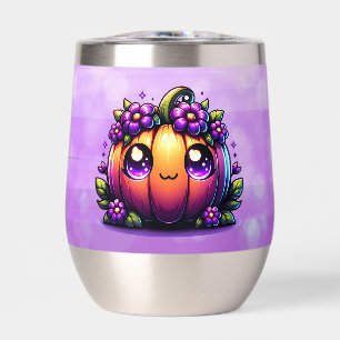 Cute Chibi Feliz Calabaza de Halloween