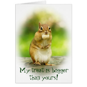 Cute Chipmunk con tratamiento