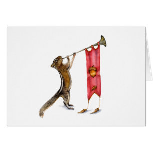 Cute Chipmunk Herald