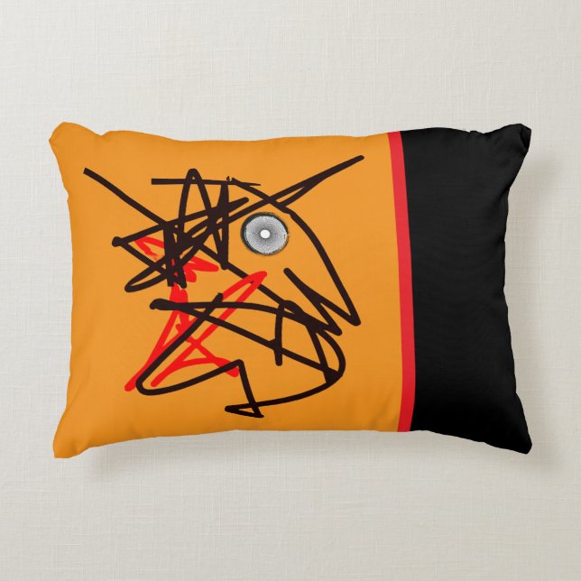 ¡CUTE COJÍN DECORATIVO DE AVES! (Anverso)