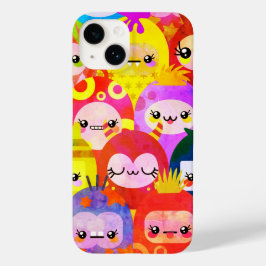 Cute Colorful Critters Divertido Funda de iPhone 1