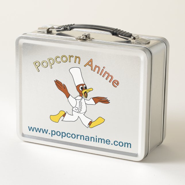 Cute Corn Anime Chef Ducky Kazoo Lunchbox (Anverso)