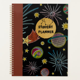 CUTE COSMOS ESTUDIANTE PLANIFICADOR SEMANAL