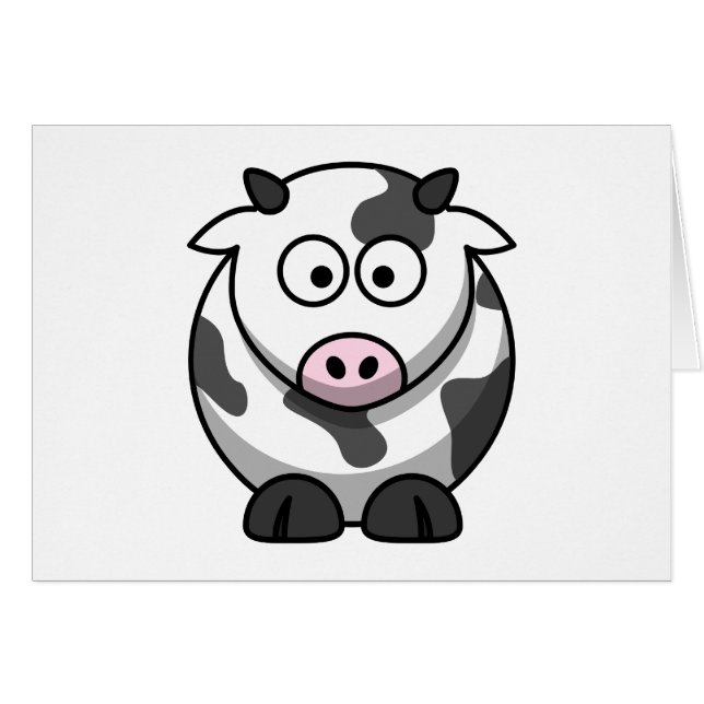 Cute Cow (Anverso (Horizontal))