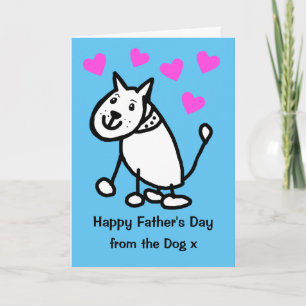 Cute de la tarjeta del día del Personalizado del p