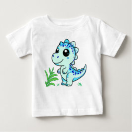 Cute Dinosaur Baby T-Shirt – Baby Fine Jersey 