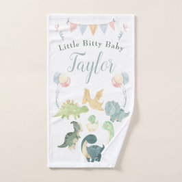 Cute Dinosaurio acuarela Bebé personalizado