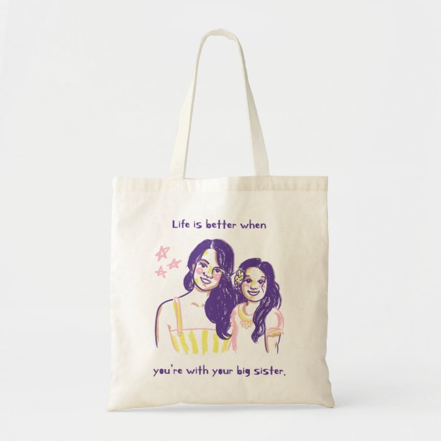 Cute dos Chicas en la bolsa (Frente)
