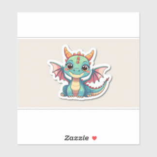 Cute dragon Pegatina