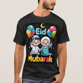 Cute Eid Mubarak Personalizado Niños camiseta para