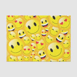 Cute Emoticon Feliz Emoji Papel Fiesta de los niño