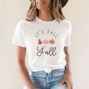 Cute, es la camiseta de las calabazas de otoño