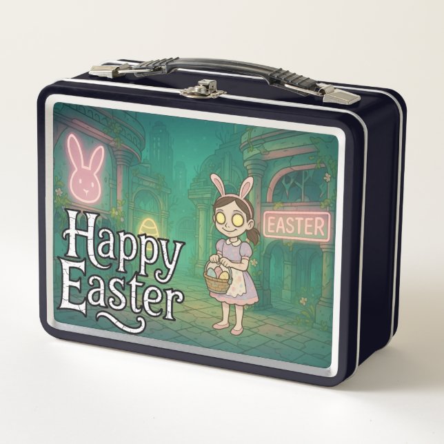 Cute espeluznante Feliz Pascua (Anverso)