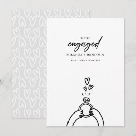 Cute, estamos comprometidos con la Invitación de c