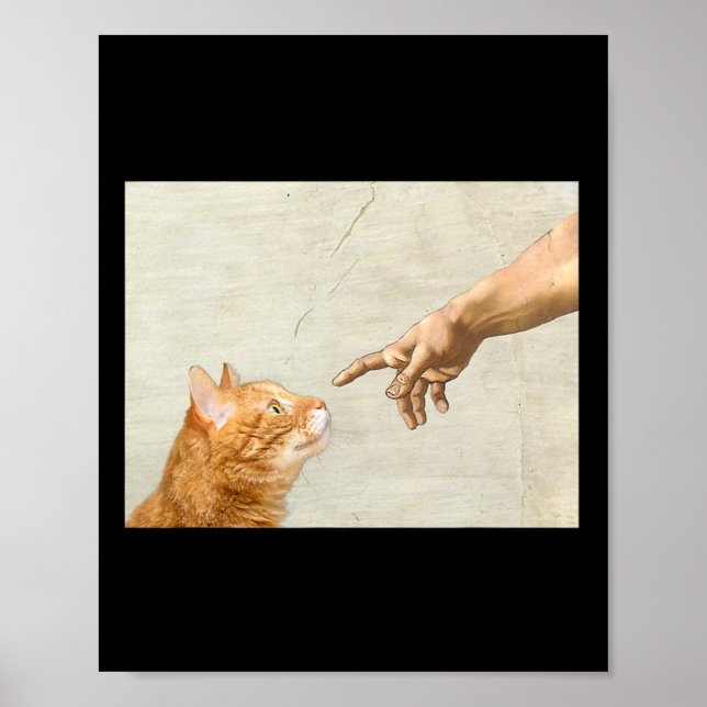 Cute estética divertida imagen gráfica de arte gat (Frente)