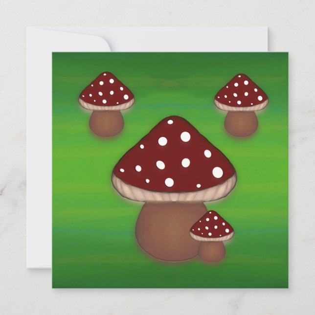 Cute Fairy Mushroom  (Anverso)