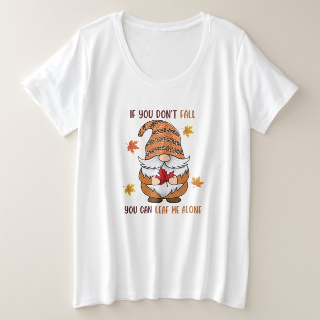Cute Fall Sweet Fall/Gnome (Anverso del diseño)