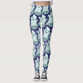 Cute fantasma Halloween Costume Leggings
