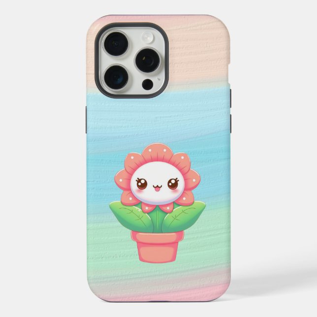 Cute, flor en una funda para iPhone / iPad (Reverso )