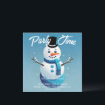 Cute Frosty La Invitación Del Hombre De Nieve<br><div class="desc">Esta temporada de vacaciones, difunde la alegría y la magia de los Navidades con esta encantadora tarjeta de invitación a vacaciones de los Navidades Snowman. Ya sea que envíe cálidos deseos a la familia, amigos o fiestas invitados, esta carta encantadora seguro que traerá sonrisas y capturará el espíritu de la...</div>