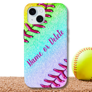 Cute, Fundas para Teléfono de Softbol, Estilos de