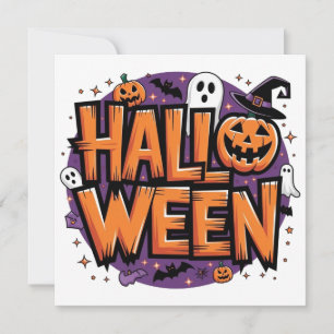 Cute funny halloween