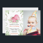 Cute Funny | Invitación al cumpleaños de la foto d<br><div class="desc">Este elegante chico gracioso,  una translúcida silueta dorada,  es un bello rodeado de rosas de color; belleza para marcar el tono de la celebración de la especial Ocasión en tu vida. Lonnine Creation Design Studio planea completar una colección completa de productos llamada "Graciosos chicos".</div>