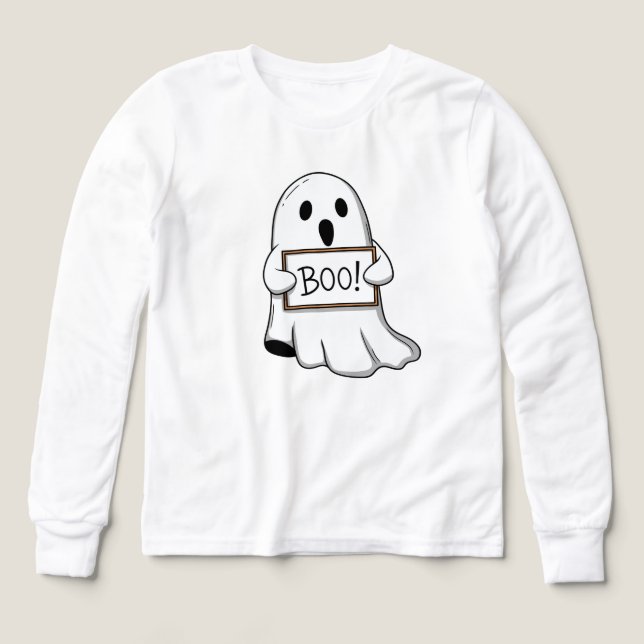 Cute Ghostly BOO Fun (Diseño frontal)